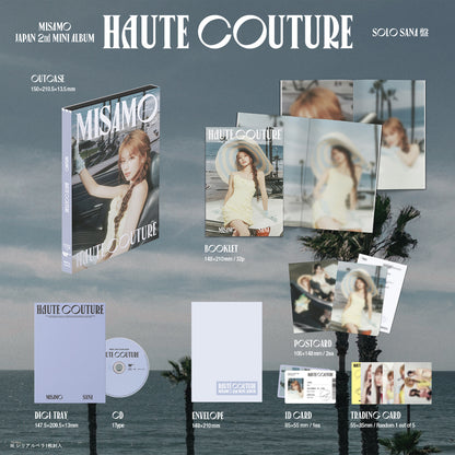 [PRE-ORDER] MISAMO - Haute Couture (Member Ver.) Japan 2nd Mini Album with WITHMUU POB