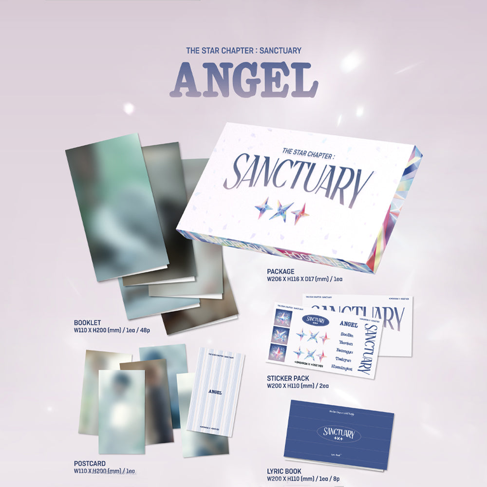 [PRE-ORDER] TOMORROW X TOGETHER - The Star Chapter : Sanctuary (Angel Ver.) 7th Mini Album