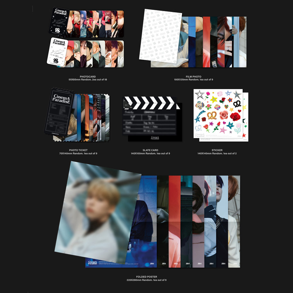 ZEROBASEONE - Cinema Paradise (Digipack Ver.) 4th Mini Album