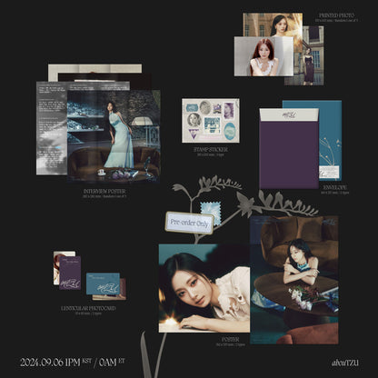 TZUYU - AbouTZU (Photobook Ver.) with WITHMUU POB (1st Mini Album)