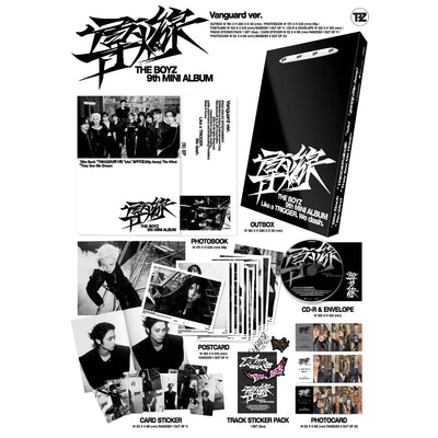 THE BOYZ - TRIGGER 導火線 (Standard Ver.) 9th Mini Album