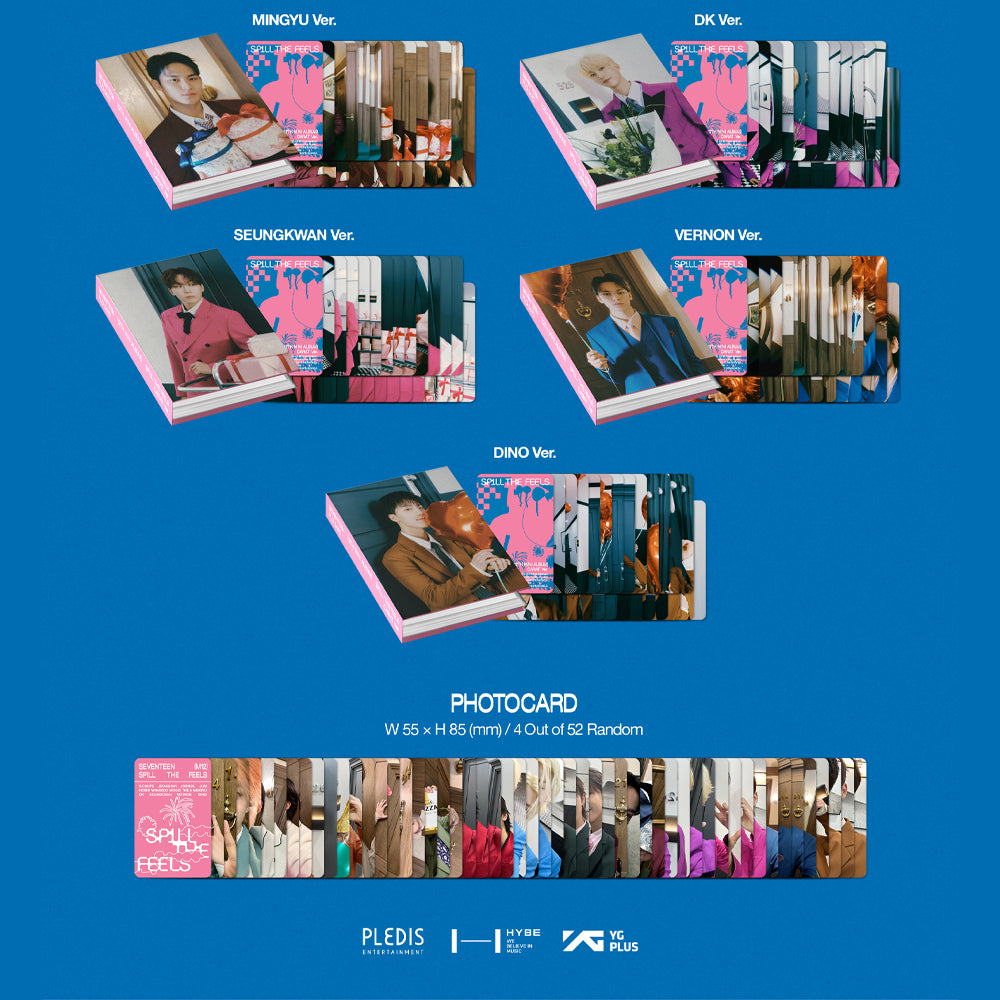 [PRE-ORDER] SEVENTEEN - Spill the Feels (CARAT Ver.) 12th Mini Album