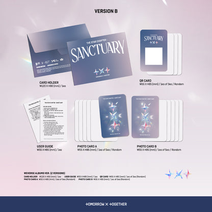 [PRE-ORDER] TOMORROW X TOGETHER - The Star Chapter : Sanctuary (Weverse Ver.) 7th Mini Album