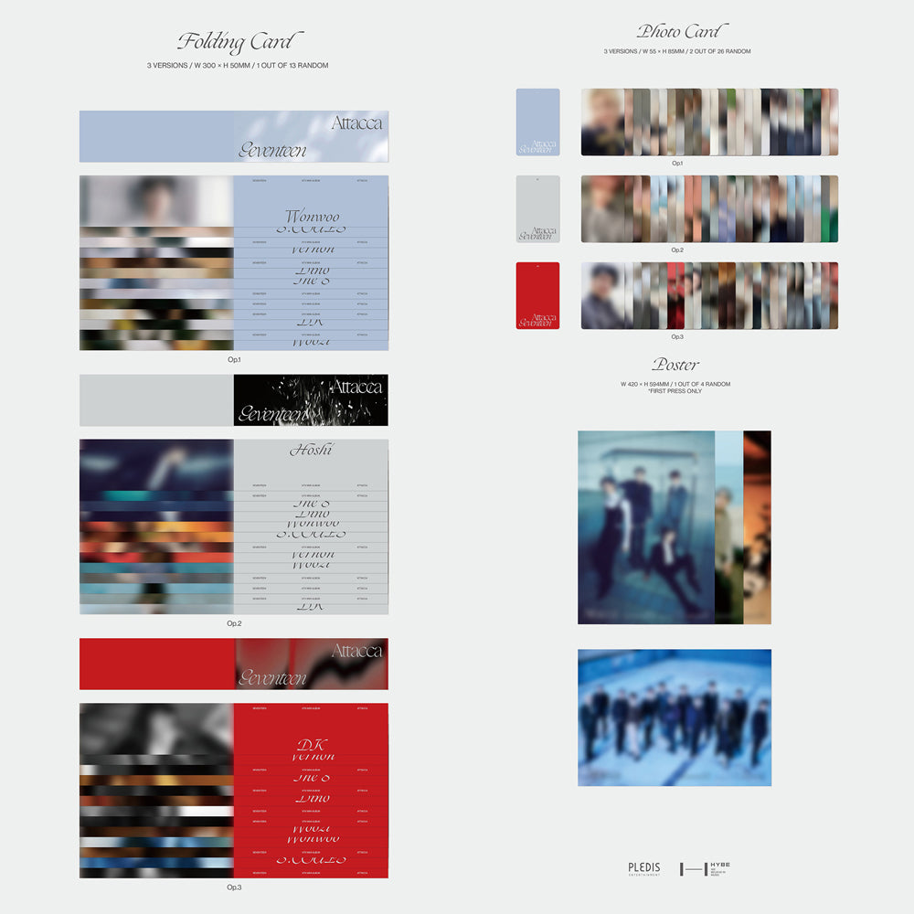 SEVENTEEN - Attacca (9th Mini Album)