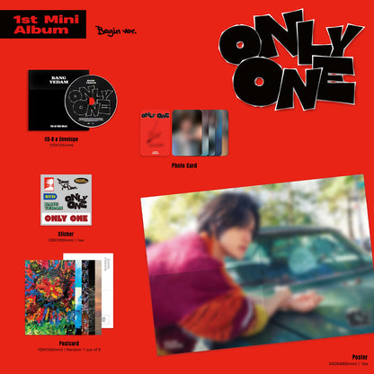 BANG YEDAM - Only One (1st Mini Album)