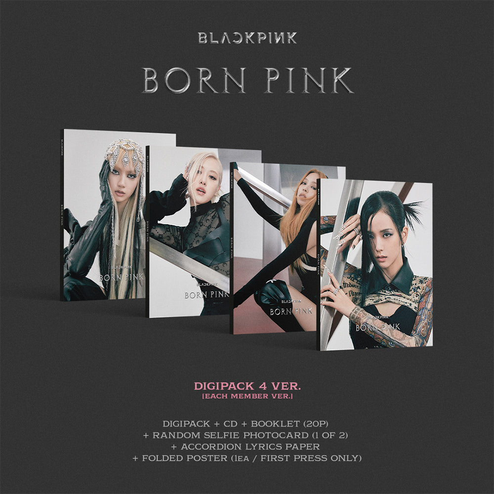 BLACKPINK - Born Pink (Digipack Version) 2nd Album