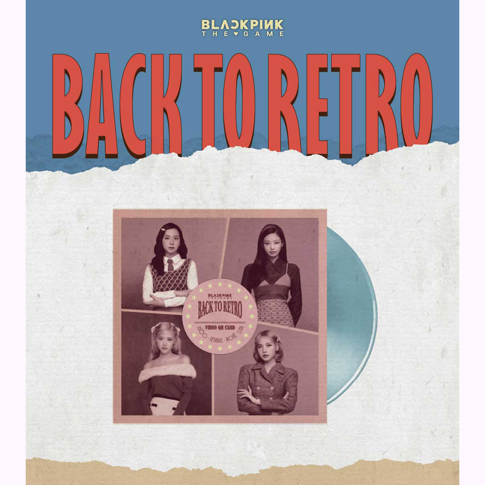 BLACKPINK - The Game Back to Retro Photocard Collection