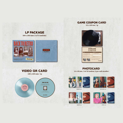 BLACKPINK - The Game Back to Retro Photocard Collection