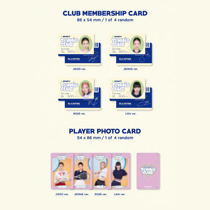 BLACKPINK - The Game Sporty Blackpink Photocard Collection