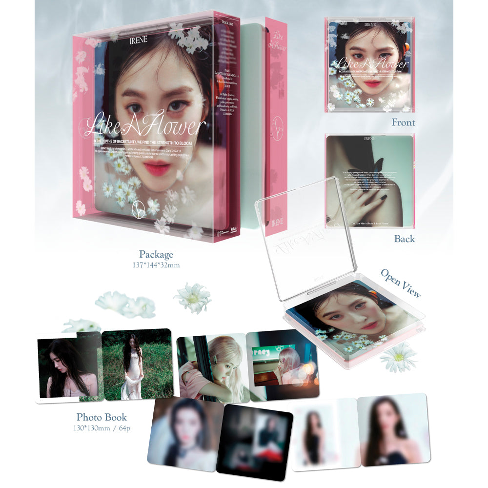 [PRE-ORDER] IRENE - Like a Flower (Case Ver.) 1st Mini Album