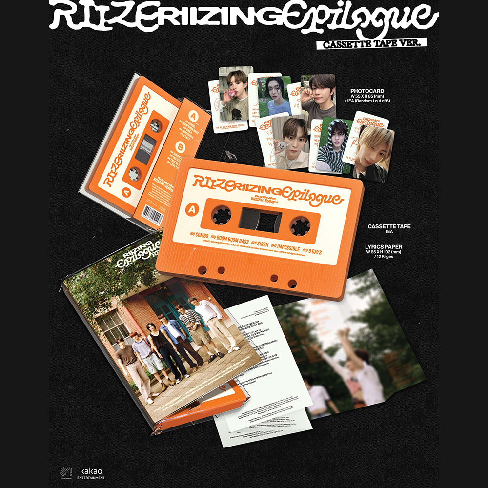 RIIZE - RIIZING: Epilogue (Cassette Tape Ver.) 1st Mini Album