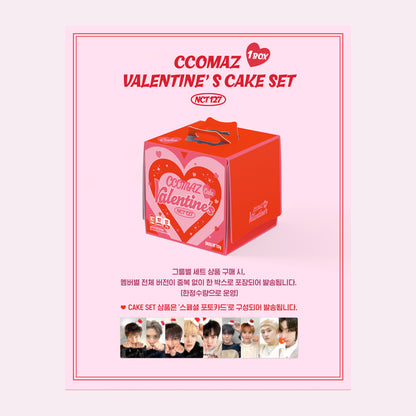 NCT - Valentine's Cake (NCT 127 Ver.) [2024 NCT CCOMAZ VALENTINE's CAKE] Official Merchandise