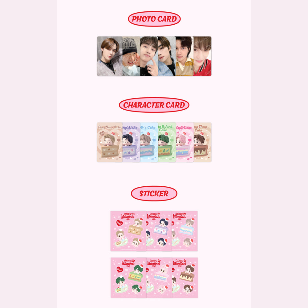 NCT - Valentine's Cake (WayV Ver.) [2024 NCT CCOMAZ VALENTINE's CAKE] Official Merchandise