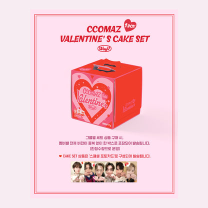 NCT - Valentine's Cake (WayV Ver.) [2024 NCT CCOMAZ VALENTINE's CAKE] Official Merchandise