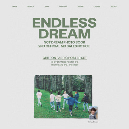 [PRE-ORDER] NCT DREAM - Chiffon Fabric Poster Set [Endless Dream] Official Merchandise