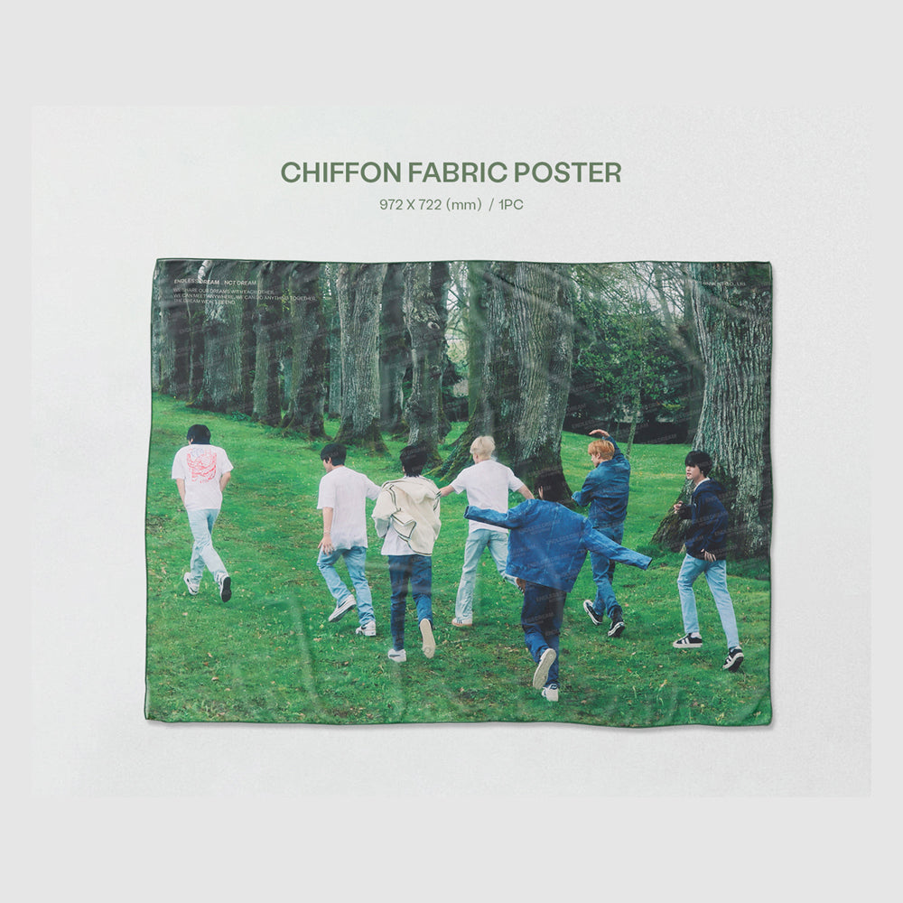 [PRE-ORDER] NCT DREAM - Chiffon Fabric Poster Set [Endless Dream] Official Merchandise