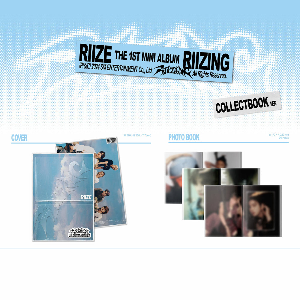 RIIZE - Riizing (Collect Book Ver.) 1st Mini Album