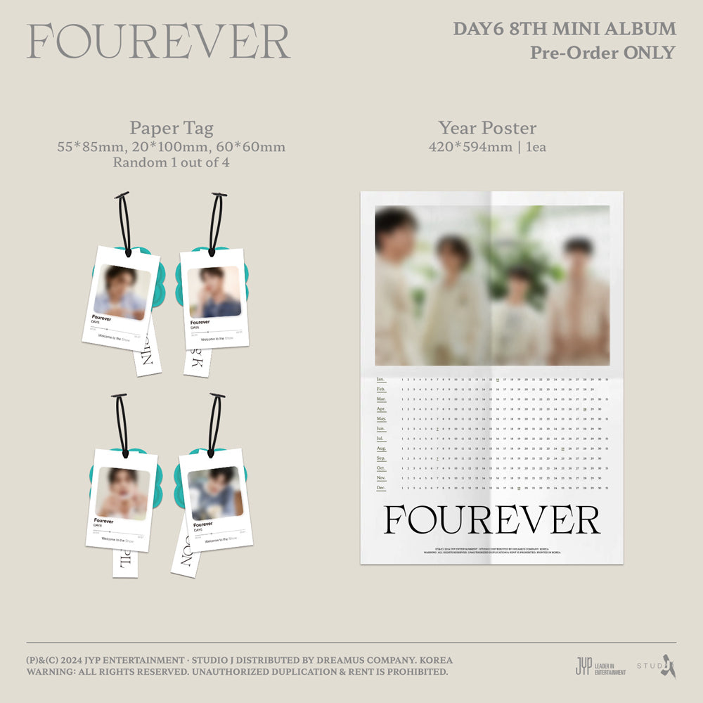 DAY6 - Fourever (8th Mini Album)