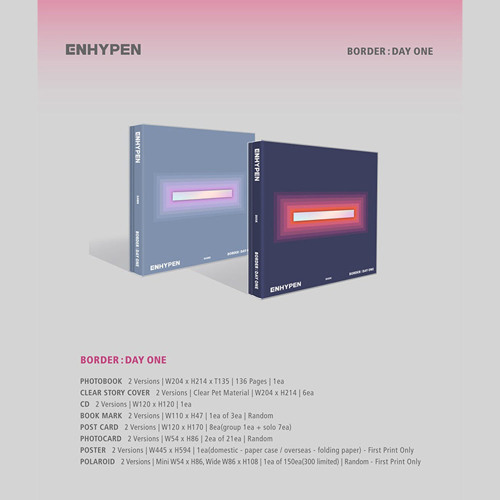 ENHYPEN - Border : Day One (1st Mini Album)