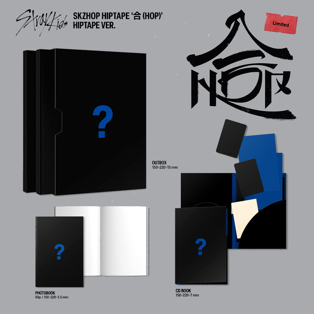 [PRE-ORDER] STRAY KIDS - 合 HOP (Hiptape Ver. - Limited Ver.) SKZHop Hiptape