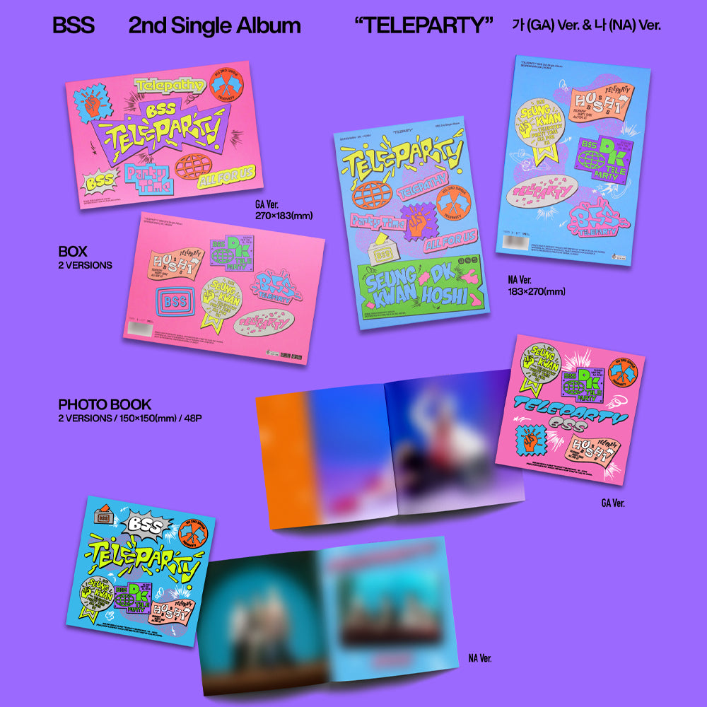 [PRE-ORDER] BOOSEOKSOON (BSS) - Teleparty (Standard Ver.) 2nd Single Album