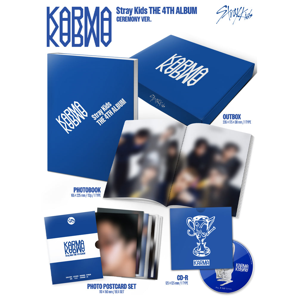STRAY KIDS - Karma (Standard Ver.) 4th Album