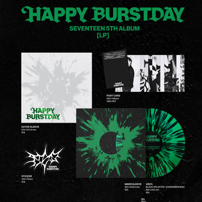 SEVENTEEN - HAPPY BURSTDAY (LP  Ver.) 5th Album