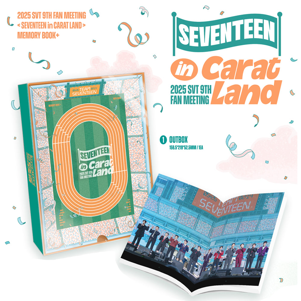 SEVENTEEN - 2025 SVT 9th Fan Meeting <SEVENTEEN in CARAT LAND> Memory Book+