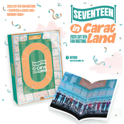 SEVENTEEN - 2025 SVT 9th Fan Meeting <SEVENTEEN in CARAT LAND> Memory Book+