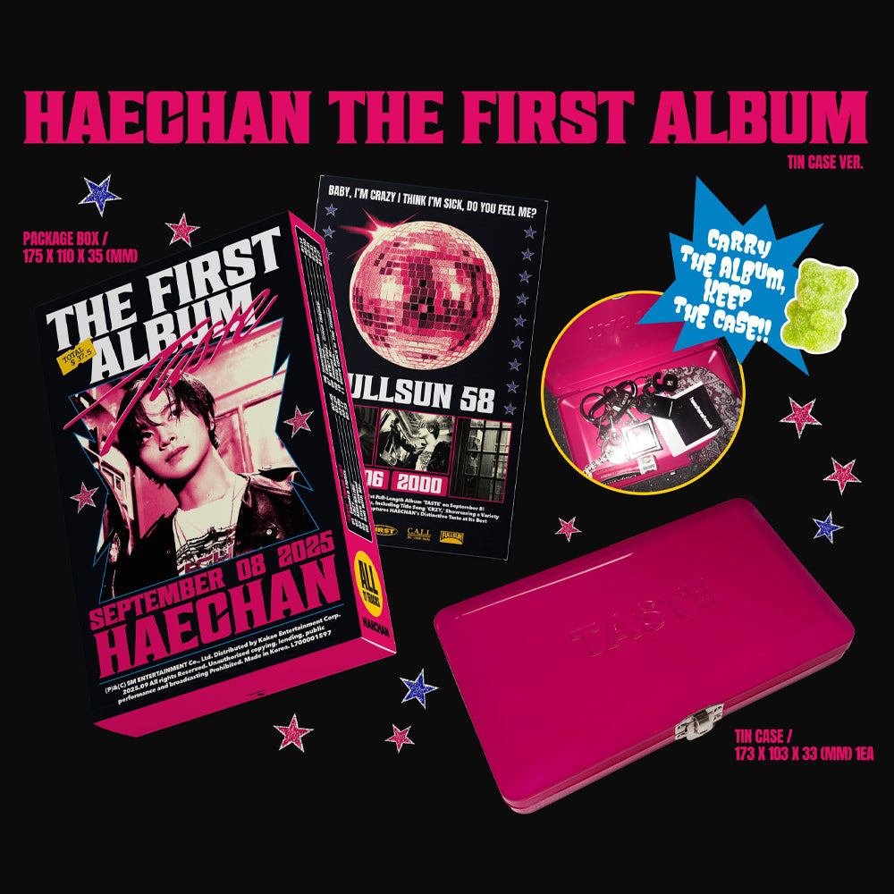 HAECHAN - Taste (Tin Case Ver.) (The 1st Album)
