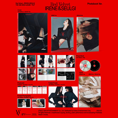 IRENE & SEULGI - Tilt (Photobook Ver.) 2nd Mini Album