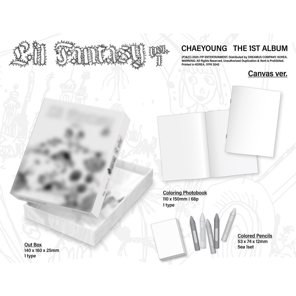 CHAEYOUNG - Lil Fantasy vol. 1 (Canvas Ver.)