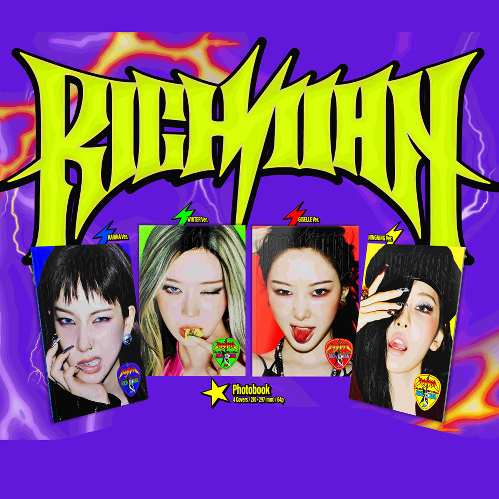 AESPA - Rich Man (Energy Ver.) 6th Mini Album