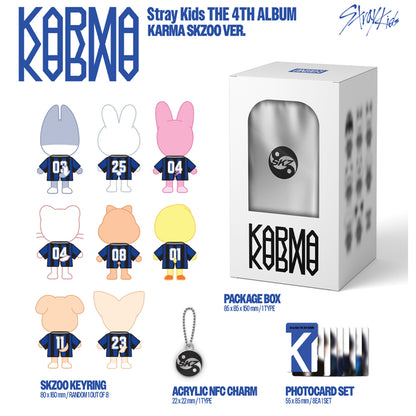 STRAY KIDS - Karma (SKZOO Ver.) 4th Album