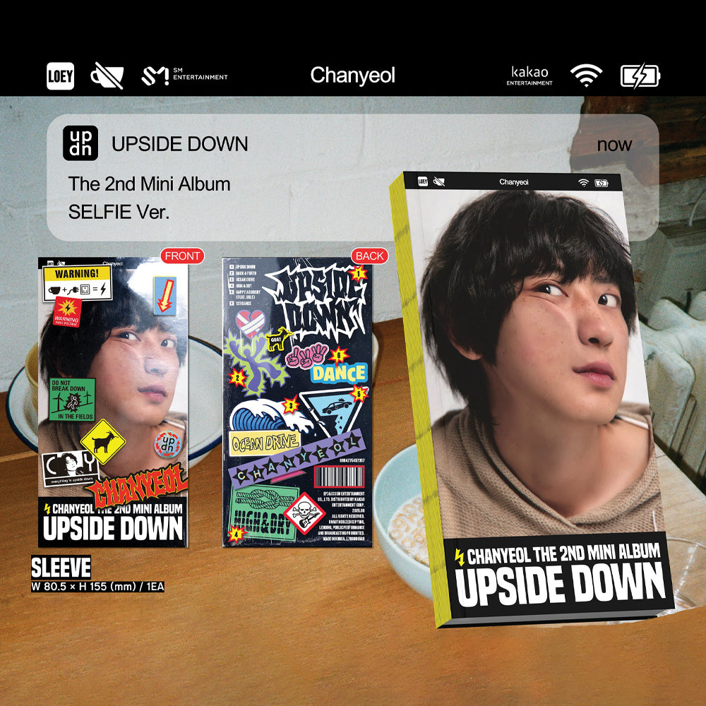 CHANYEOL - Upside Down (Selfie Ver.) 2nd Mini Album