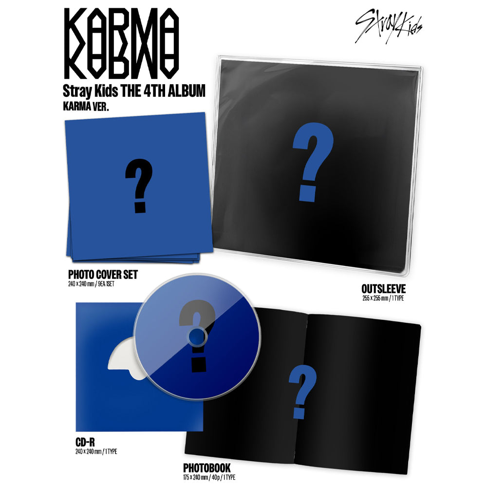 STRAY KIDS - Karma (Limited Ver.) 4th Album