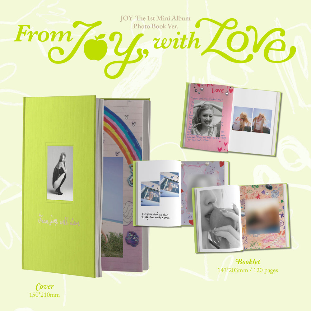 JOY - From JOY, with Love (Photobook Ver.) 1st Mini Album – CNA K-Pop