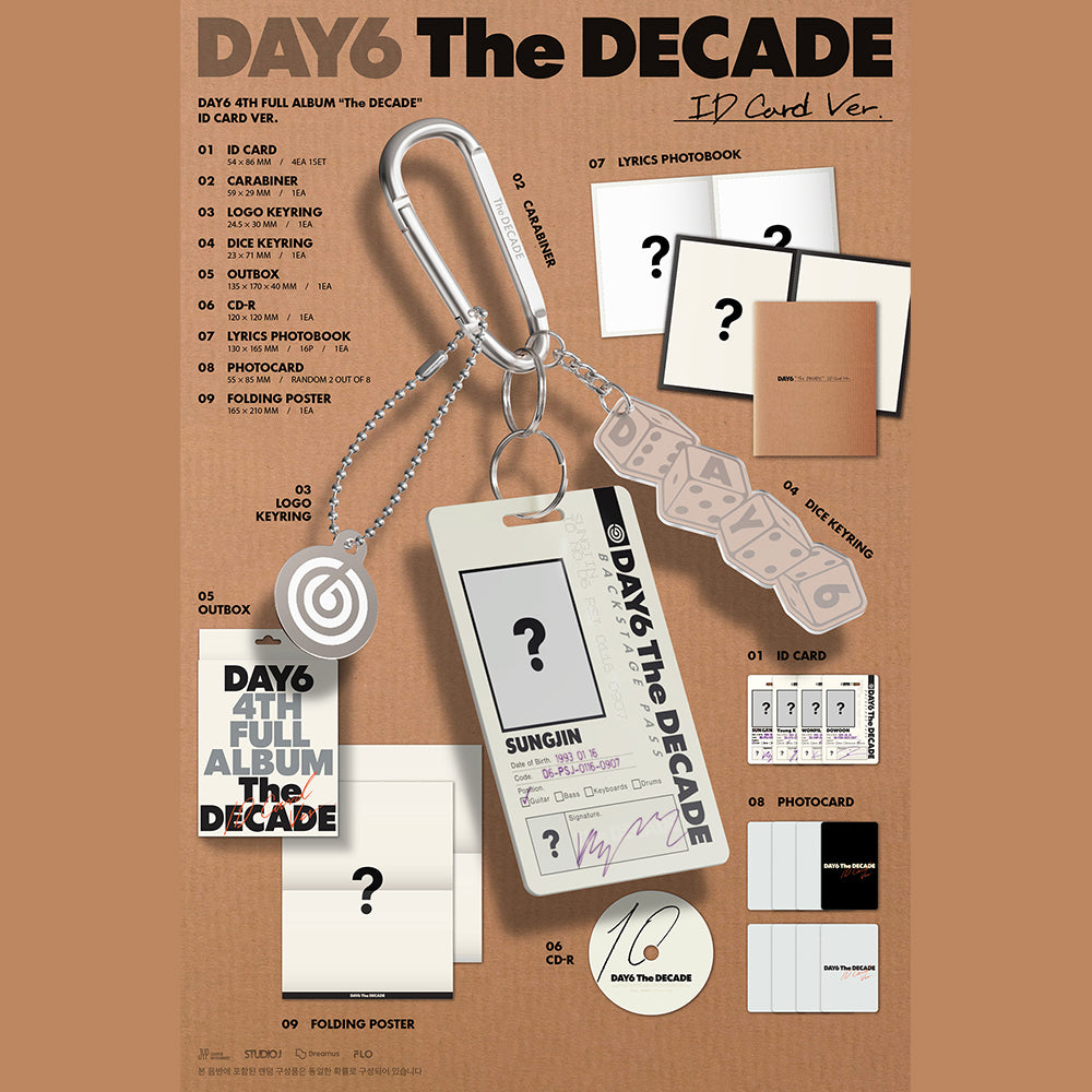 DAY6 - The Decade (MD Ver.) 4th Full Album