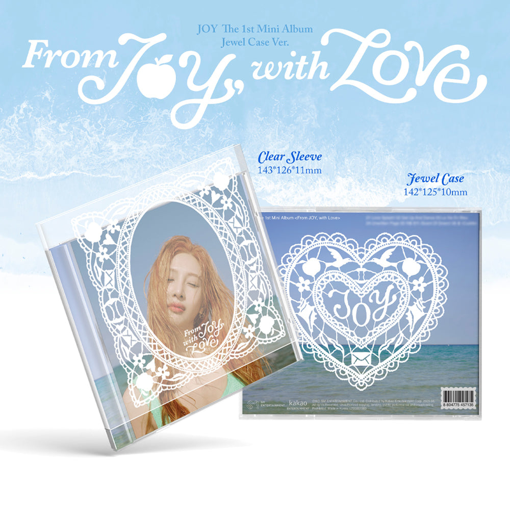 JOY - From JOY, with Love (Jewel Case Ver.) 1st Mini Album – CNA K-Pop