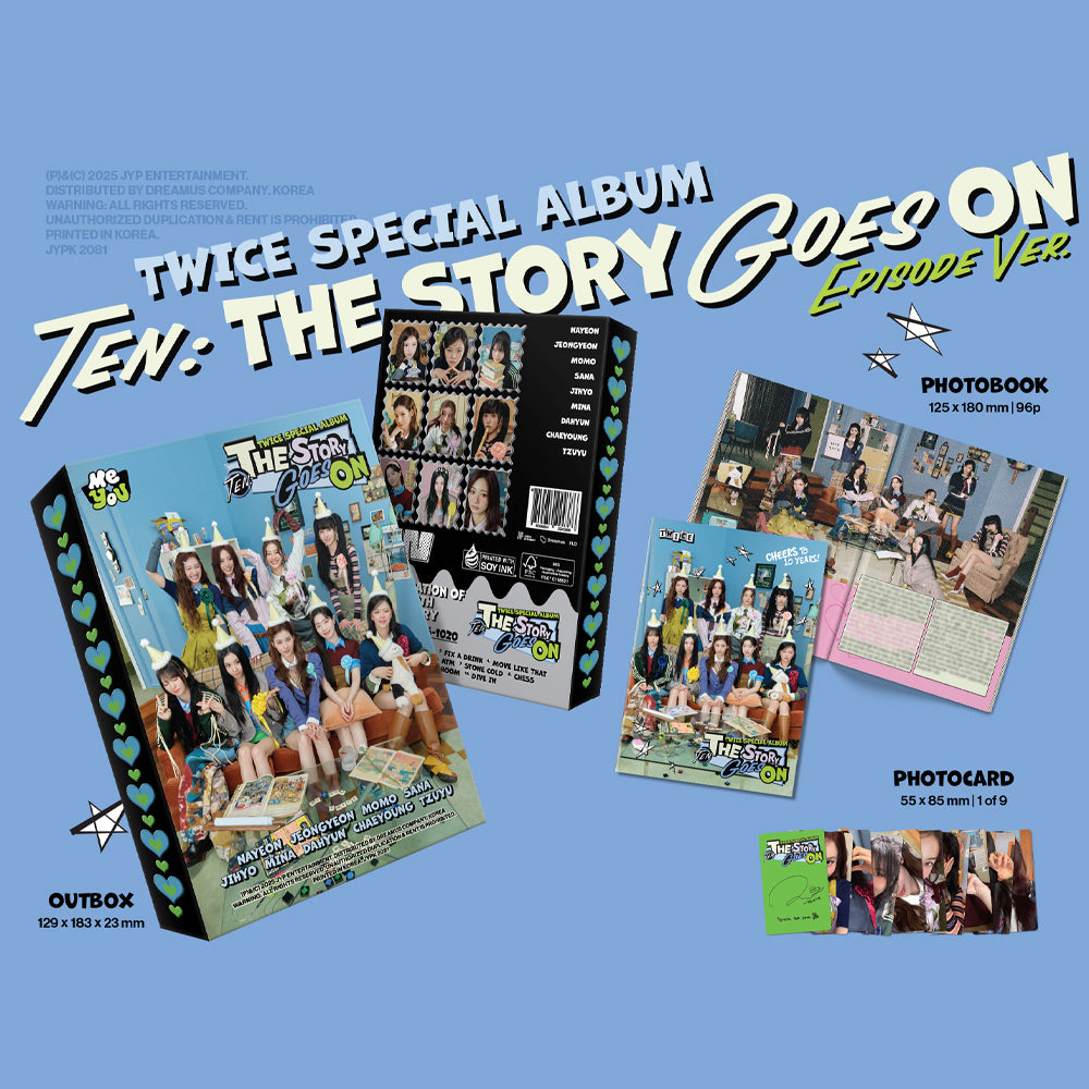 TWICE〜Episode トレカ コンプ The story goes on ktown4u.com : TWICE