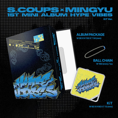 S.COUPS X MINGYU - HYPE VIBES (KiT Ver.)