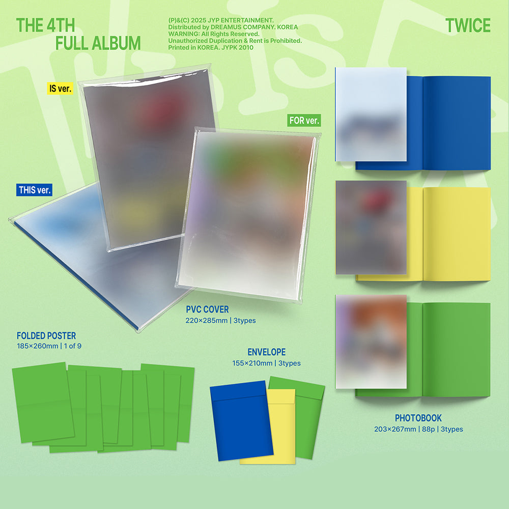 TWICE - This is For (Standard Ver.) The 4th Album