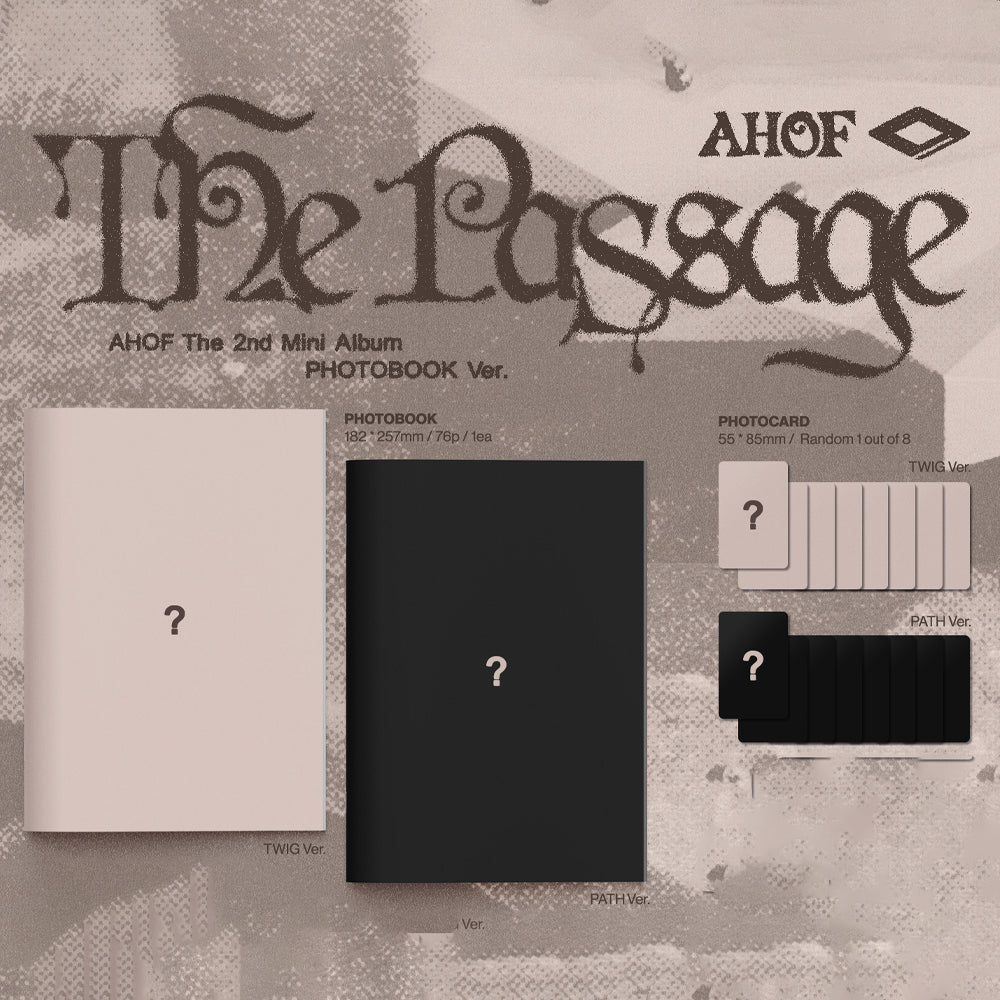 AHOF - The Passage (Photobook Ver.) 2nd Mini Album
