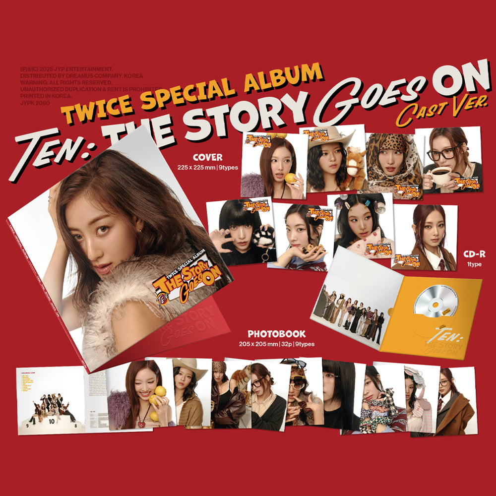 TWICE - TEN: The Story Goes On (Cast Ver.) Special Album