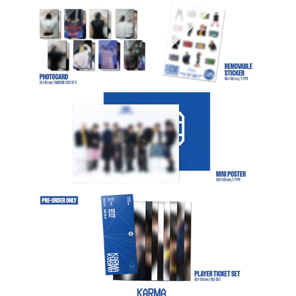STRAY KIDS - Karma (Standard Ver.) 4th Album