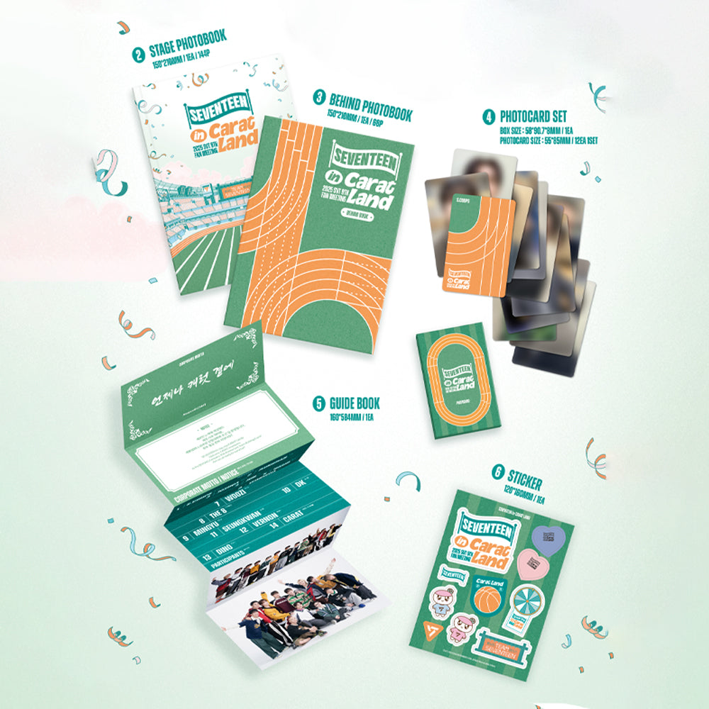 SEVENTEEN - 2025 SVT 9th Fan Meeting Memory Book+ – CNA K-Pop