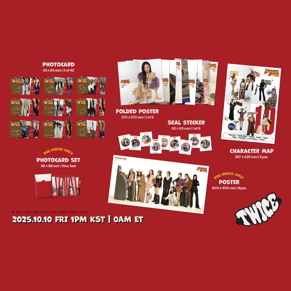 TWICE - TEN: The Story Goes On (Cast Ver.) Special Album – CNA K-Pop