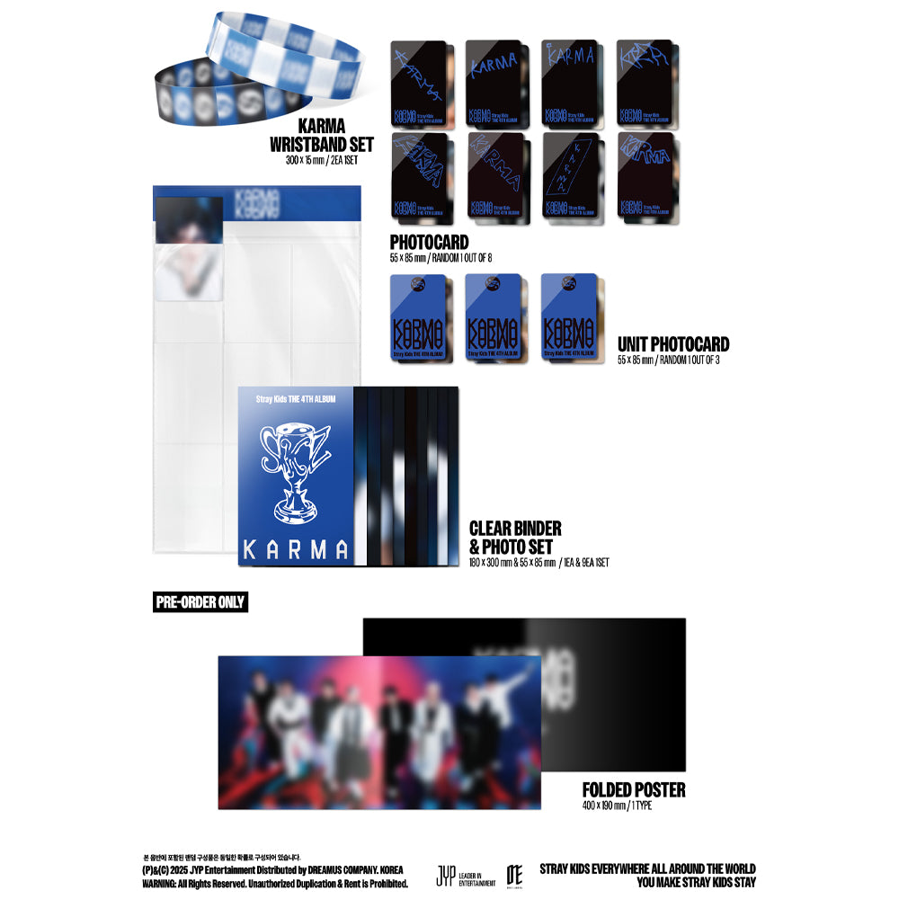 STRAY KIDS - Karma (Limited Ver.) 4th Album