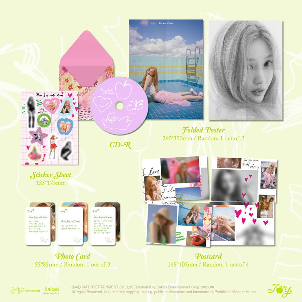 JOY - From JOY, with Love (Photobook Ver.) 1st Mini Album