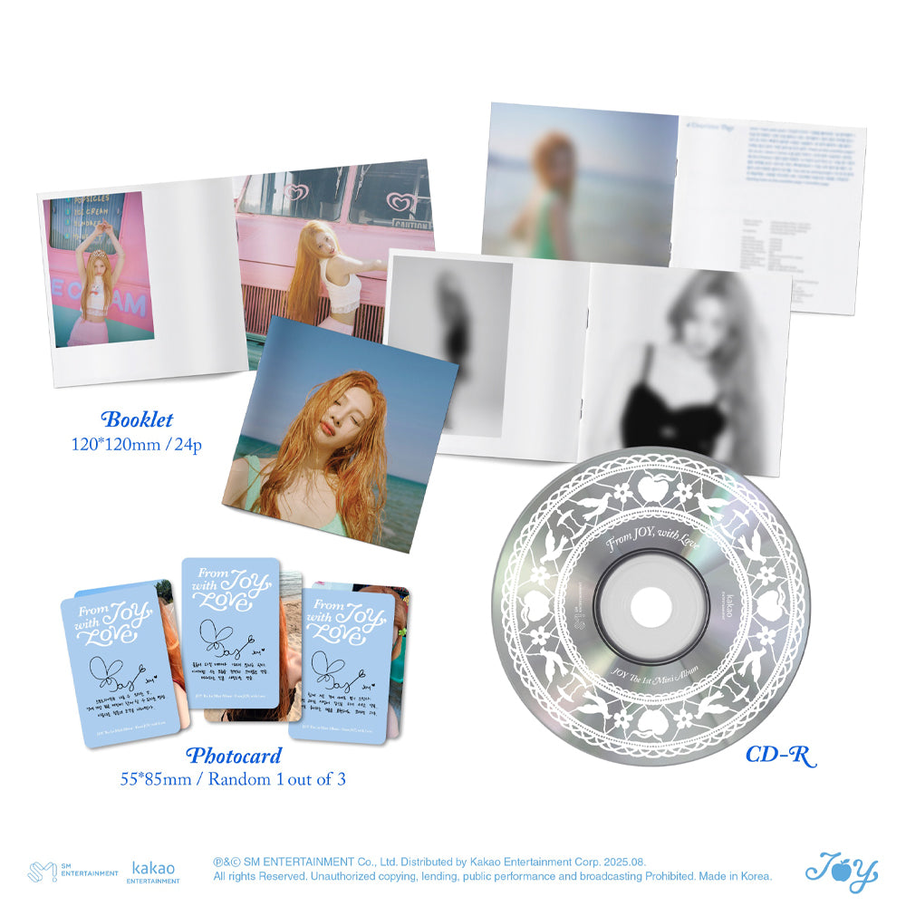 JOY - From JOY, with Love (Jewel Case Ver.) 1st Mini Album